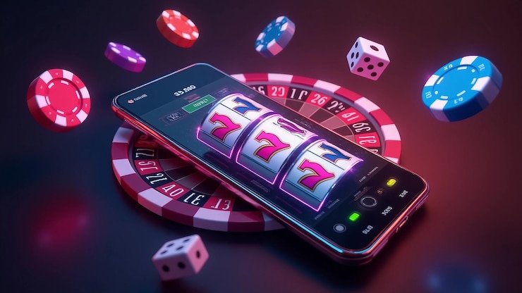 Andar Bahar table layout with dealer revealing central card on hitbola